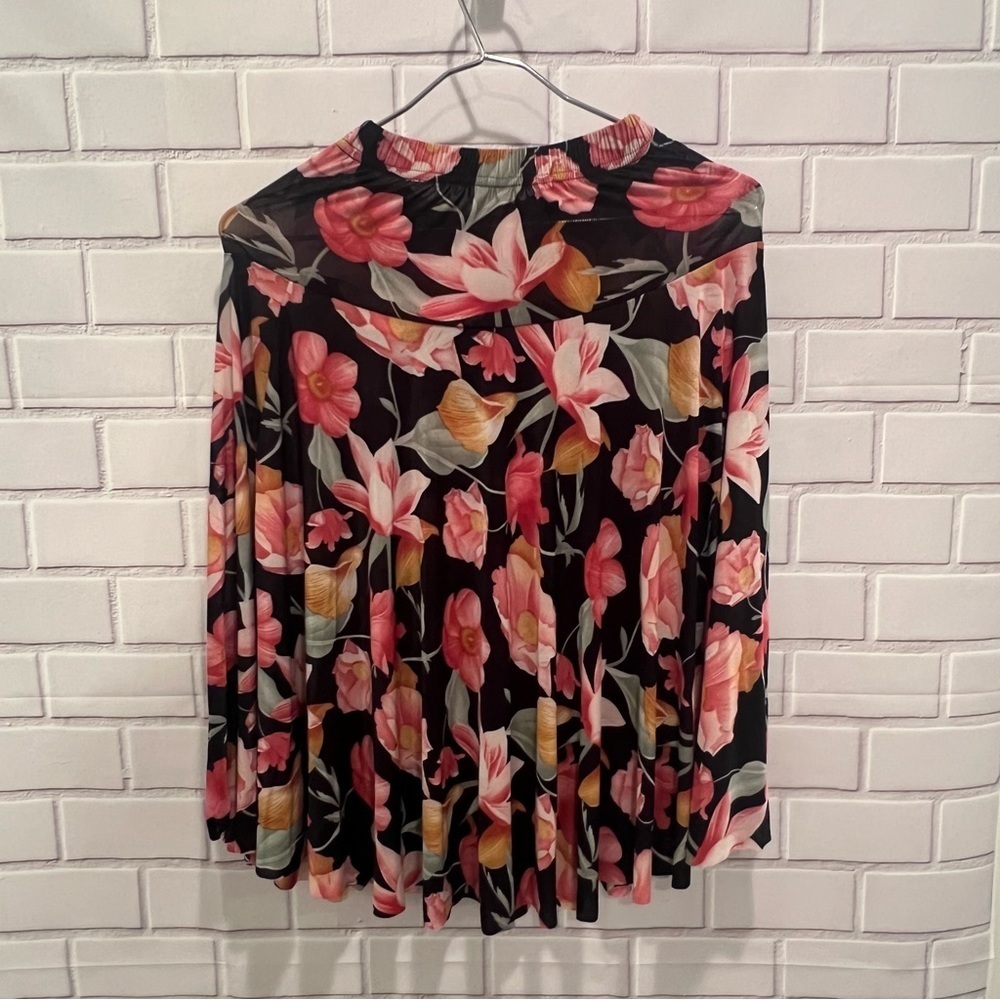 women Cottagecore feminine floral skirt /ONE SIZE - Picture 2 of 6